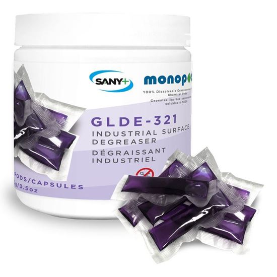 Sany+ - MonoPOD Industrial Surface Degreaser, 25/Box - GLDE-321-25S6