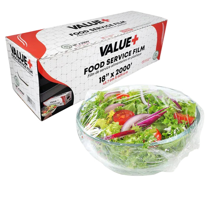 Film alimentaire de 45 cm x 600 m pour services alimentaires, excellent rapport qualité-prix
