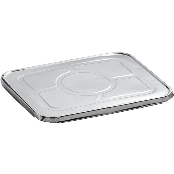 Foil Lid for Half Size Steam Foil Pan, 100/Cs