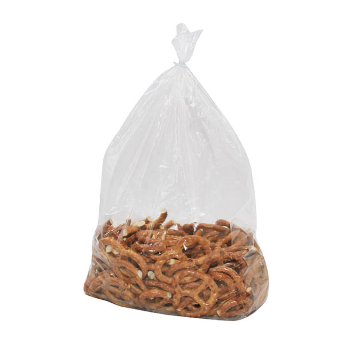 Petro Plastics - 8" x 4" x 25" Poly Bags 1 mil 12 lbs, 500/Cs - RSC0804251
