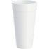 Dart Container - White 24 Oz Foam Cups, 500/Case - 24J24
