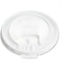 Genpak - Plastic Fold Back Lid Fits 4 Oz Econo Rolled Rim Container, 1000/Cs - FBS700