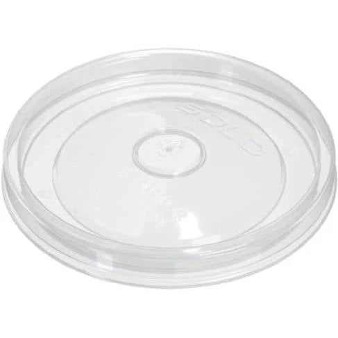 Dart Container - Translucent Vented Lid fits For 16 Oz Paper Container, 500/Cs - LPH416-0090