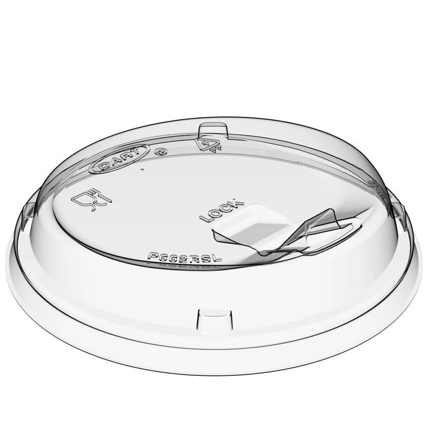 Dart Container - 9 - 20 Oz Polypropylene Clear Reclosable Strawless Lid, 1000/Cs - P662RSL
