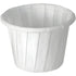 Dart Container - Solo 3/7 Oz White Paper Portion Cups, 250/Cs - 075-2050