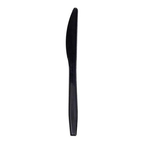 Full Lenght HW Polystyrene Black Hy Stix Knive, 1000/Cs - 3102937