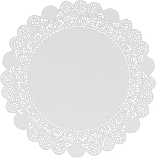 Royal Paper Products - 12" Round Disposable Paper Lace Doilies, 500/Pkg - LD12