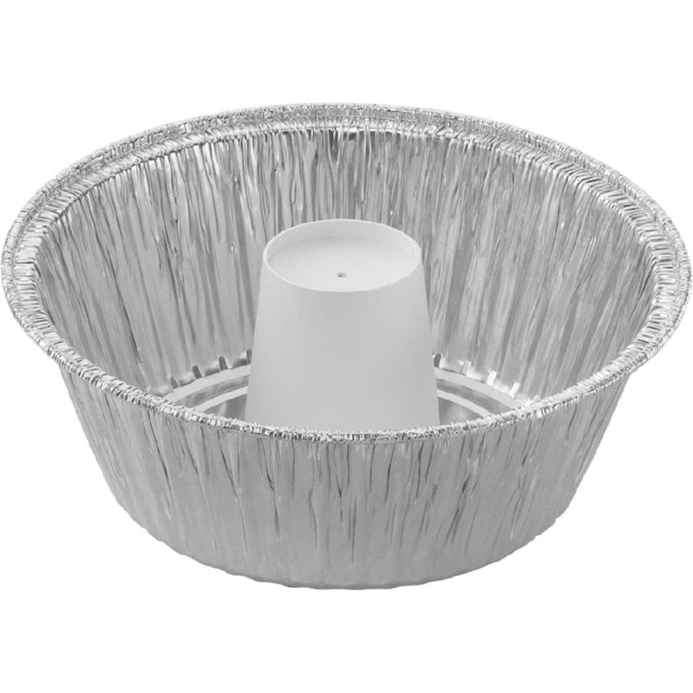 HFA - 60 Oz Foil Angel Food Container with Cup, 250/Cs - 4060-35-250