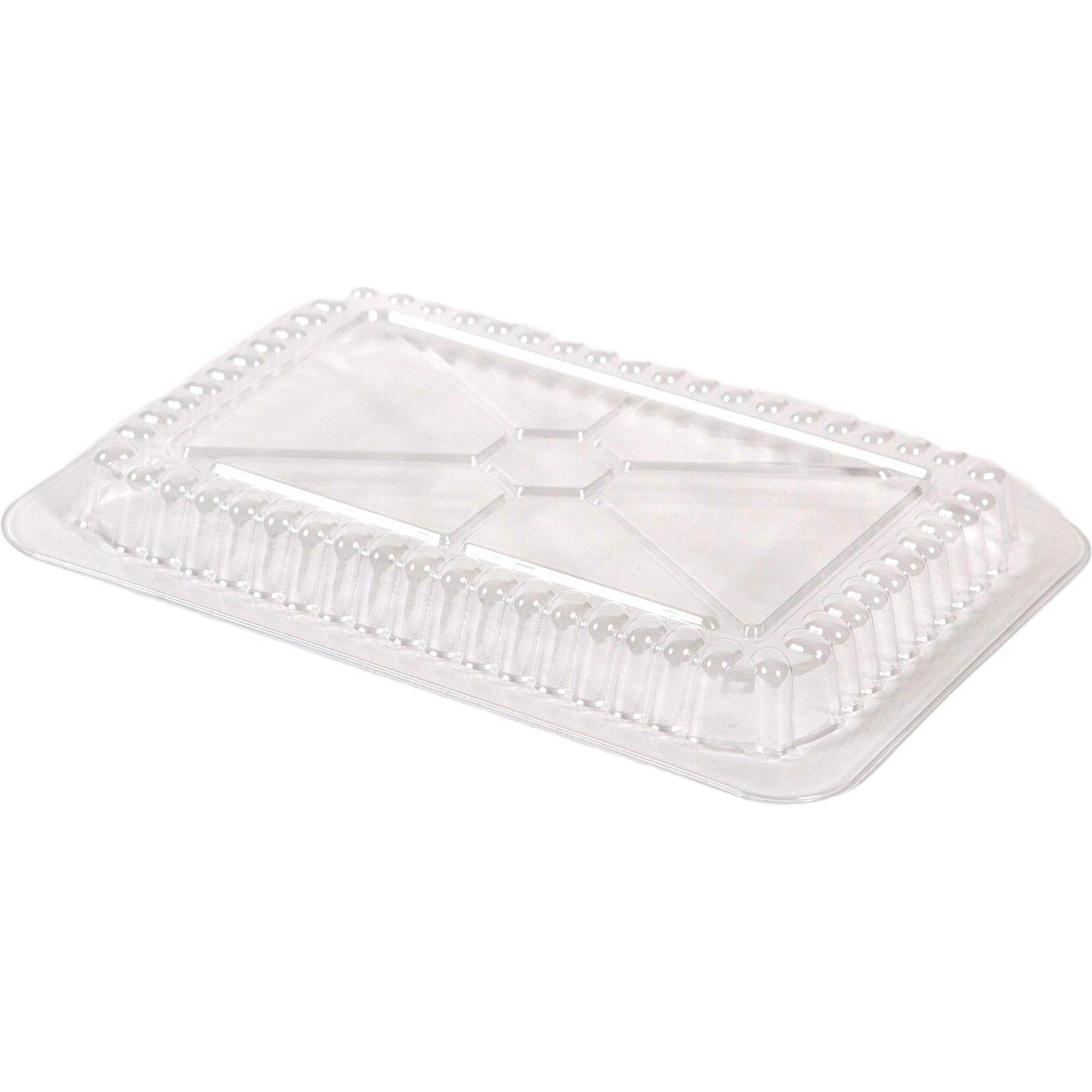 Western Plastics - 1.5 lb/2.25 lb Plastic Oblong Dome Lid, 500/Cs - 588DL