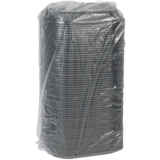 Pactiv Evergreen - 24 Oz Black Rectangle Takeout Container Base Medium Microwavable, 295/Cs - YCN846240000