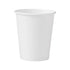 Dart Container - 10 Oz Solo White Tall Paper Hot Cups, 1000/Cs - 370W-2050