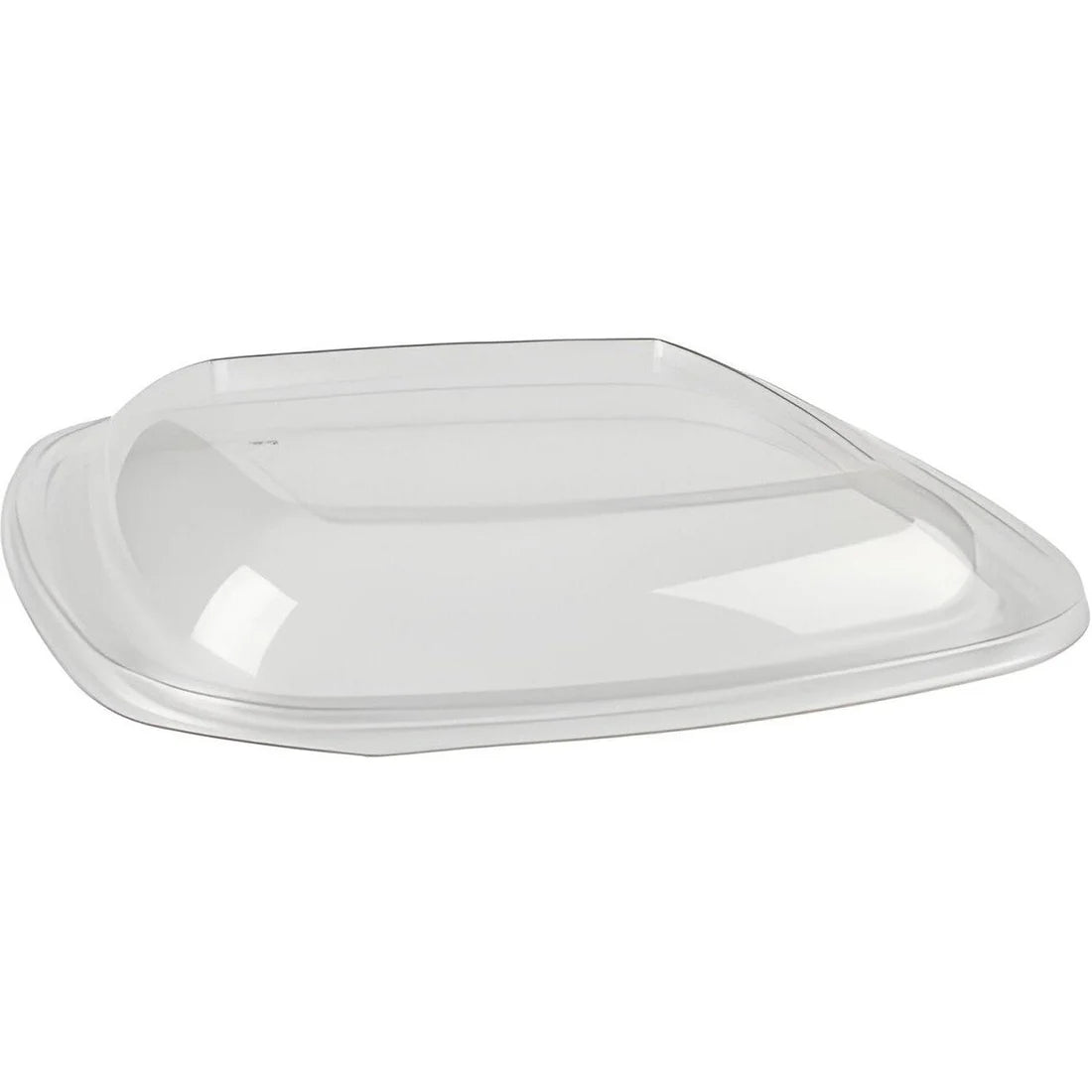Sabert - Clear Square Dome Lid Fits For 15016B500 Plastic Bowls, 500/Cs - 52500B500