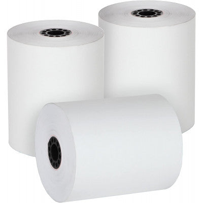 3 X 3 3ply Bond Cash Register Roll, 50 Rl/Cs - 0303-30001