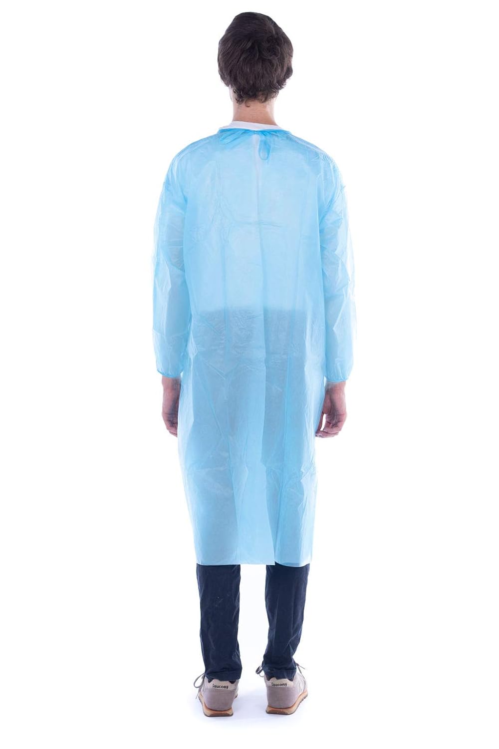 23 GSM Blue Disposable Isolation Gown, 100/Cs - 1015514450