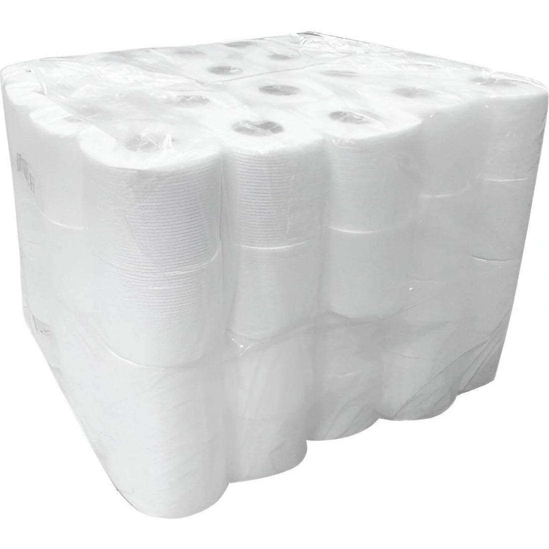 TISA - 2 Ply White Unwrapped Retail Bath Tissue, 80rl/cs - BT445752PB