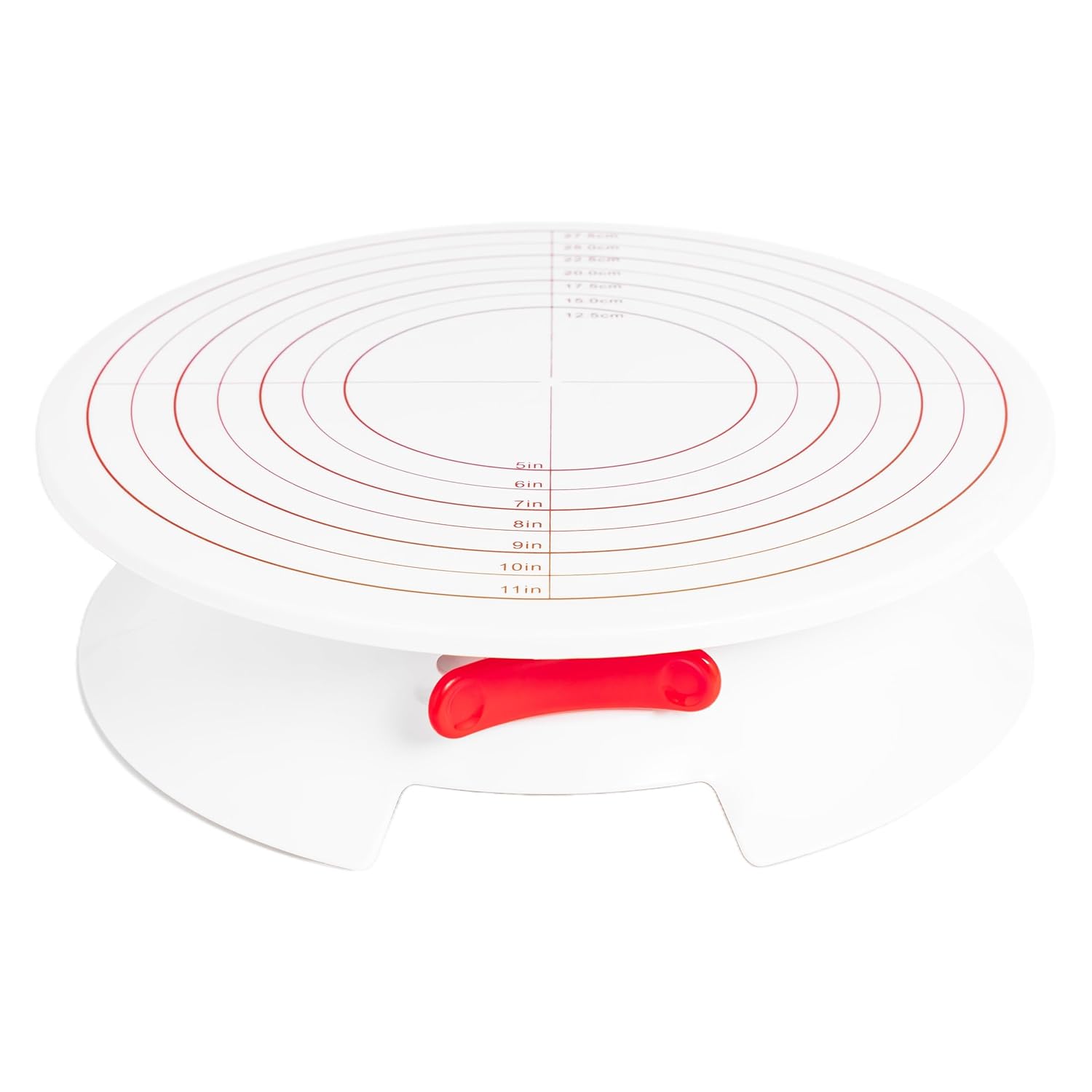 Fat Daddio's - ABS Turntable with Brake & Top Measuring Guide - TT-123B