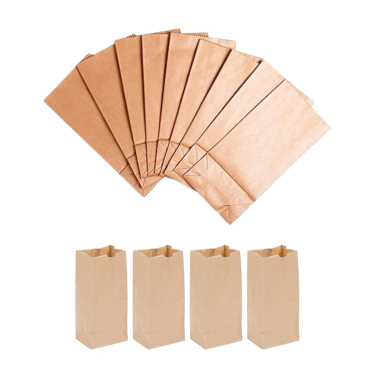 1 lb Kraft Paper Bag, 500/Cs