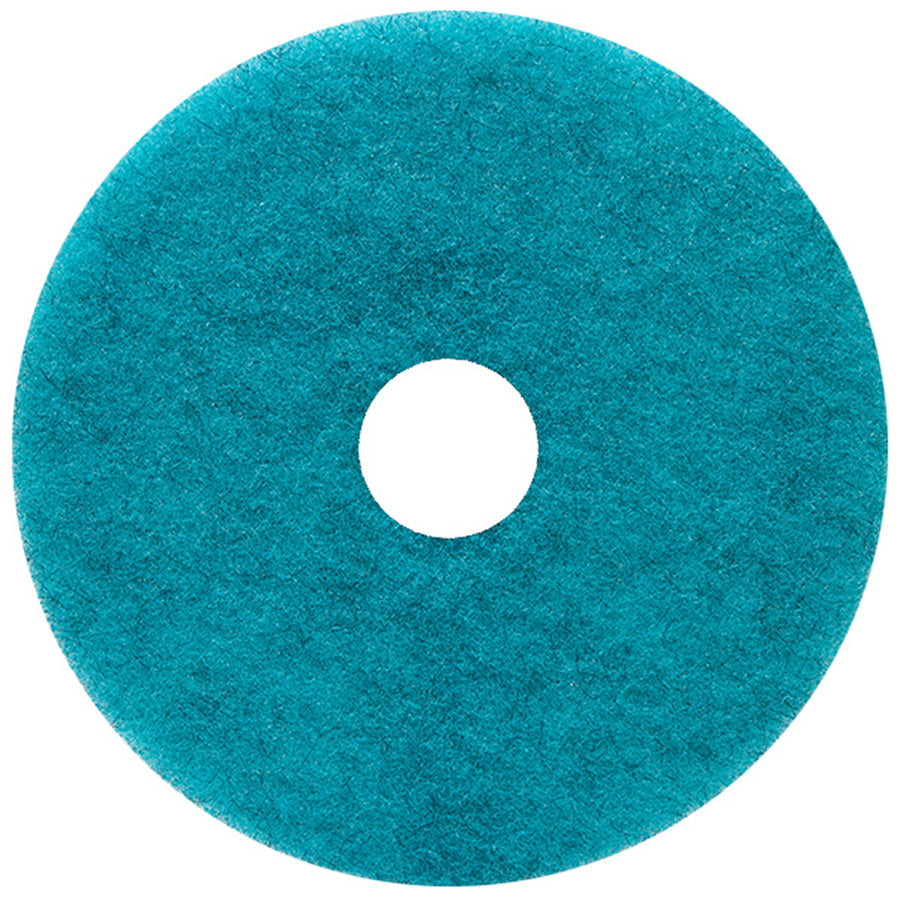 24In Blue Aqua High Speed burnishing Pad