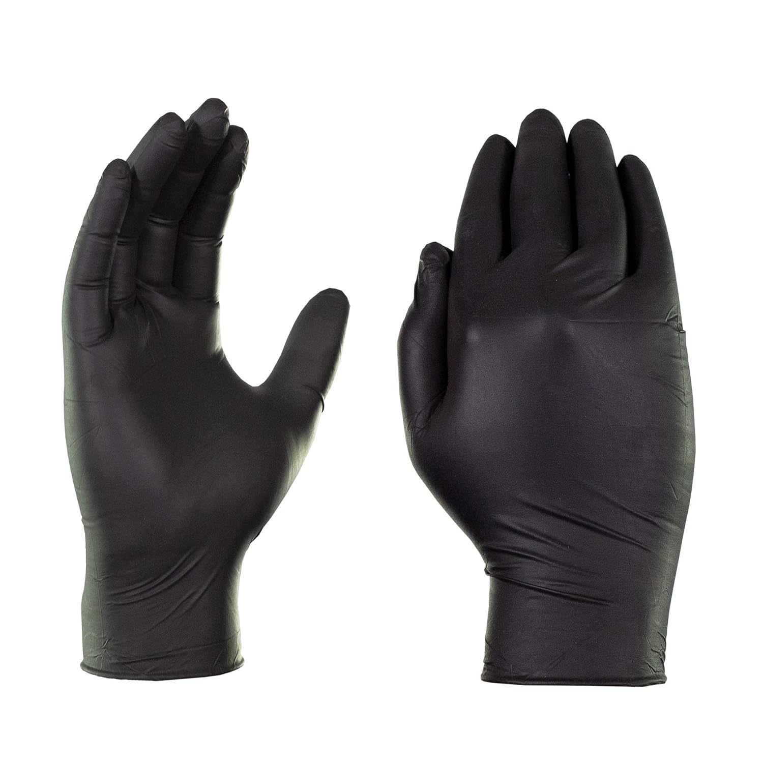 PF Nitrile Gloves Grizzly/BOLD Med Black, 100/Box, 10 Box/Cs - E54239975