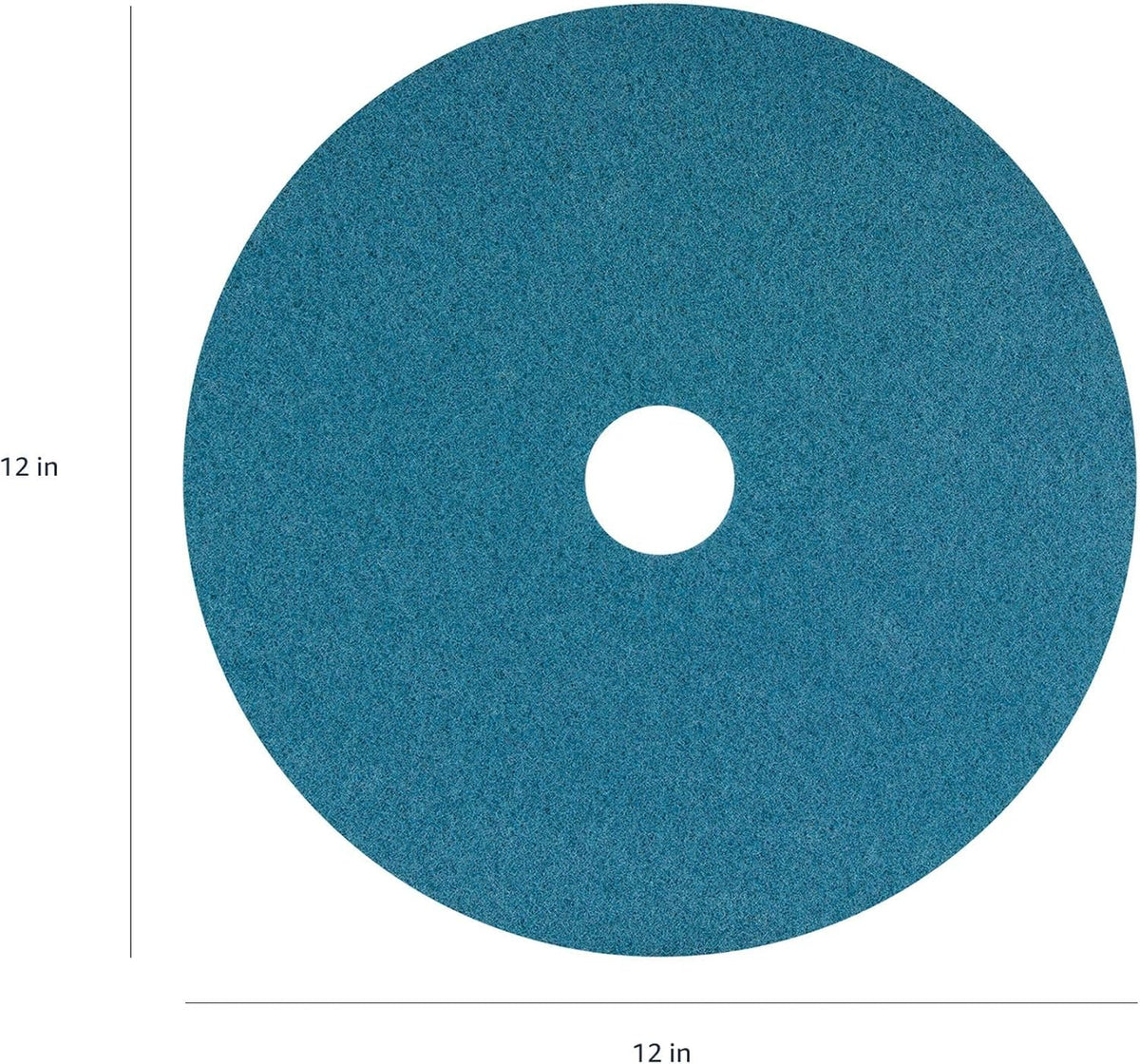 Americo - 12" Blue Cleaning Floor Pad - 400412