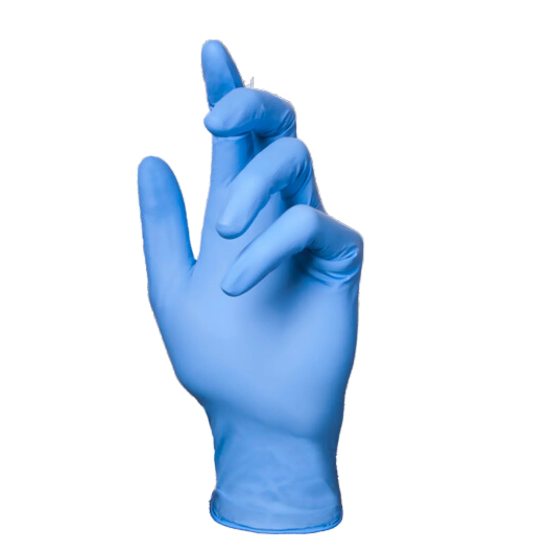 Duracore - Blue Nitrile Gloves, 100/Box, 10Box/Case - U54490