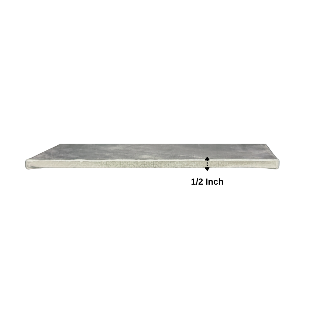 20" x 20" Square Cake Board x 1/2" Thick, Silver, 12/Cs - ROY1/2-20SS