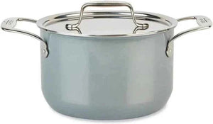 All-Clad - FusionTec 4 QT Soup Pot with Lid Platinum - 515485290 - DISCONTINUED