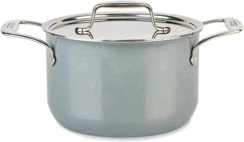 All-Clad - FusionTec 4 QT Soup Pot with Lid Platinum - 515485290 - DISCONTINUED