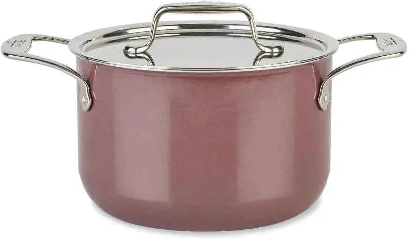 All-Clad - FusionTec 4 QT Soup Pot with Lid Rose Quartz - 515445290 - DISCONTINUED