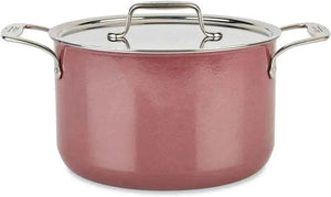 All-Clad - FusionTec 7 QT Stock Pot with Lid Rose Quartz - 515455290 - DISCONTINUED