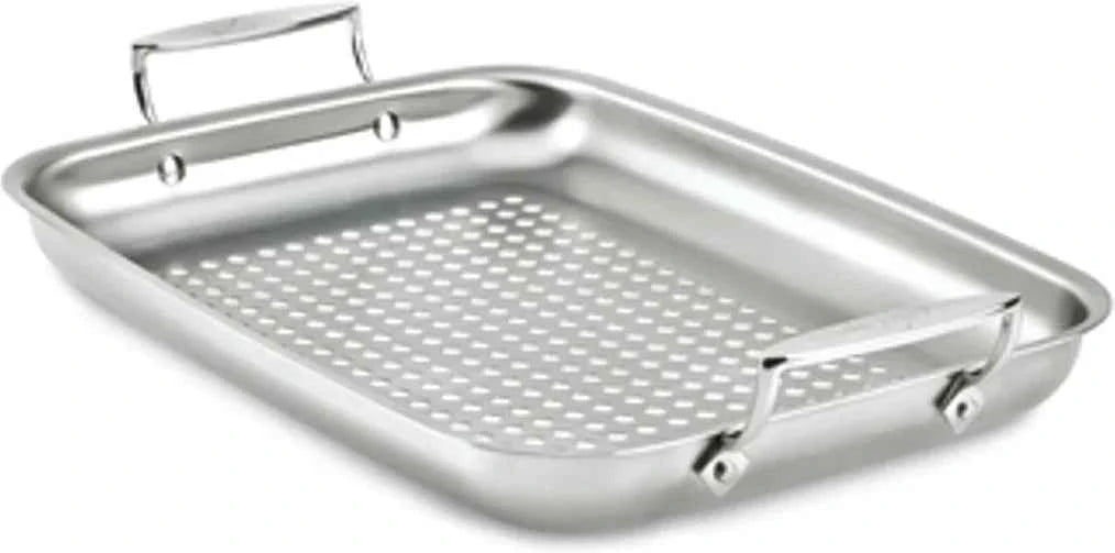 All-Clad - Outdoor Collection Stainless Outdoor Roaster - J1370464 - Discontinued
