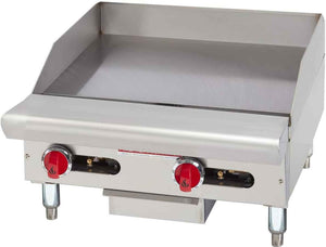American Range - Commercial Stainless Steel 24-Inch Thermostatic Griddle - ARTG-24 - Discontinued