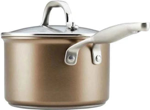 Anolon - 3 QT, 2.8 L Ascend Hard Anodized Nonstick Saucepan with Lid - 85105 - DISCONTINUED