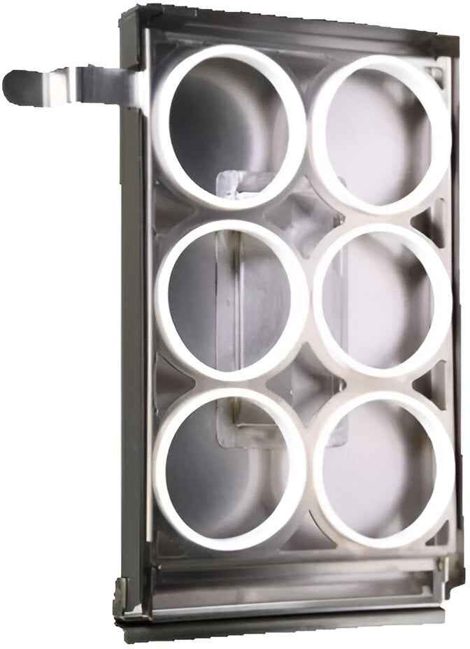 Antunes - Silver 3-Inch Six Egg Rack and Cover Kit for Egg Station Mini - 7002003