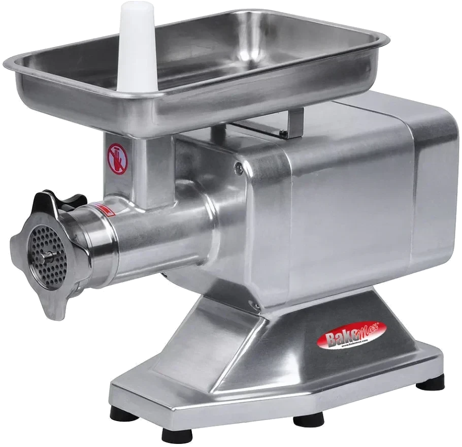 Bakemax - 1-HP Stainless Steel Commercial Electric Meat Grinder - BMMG003