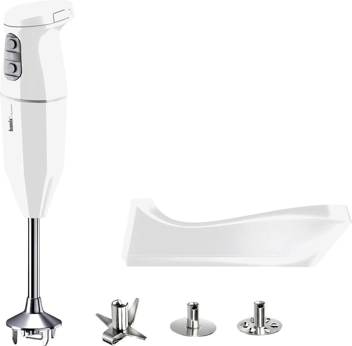Bamix - Cordless Plus Hand Blender, White - CORDLESS PLUS WHITE