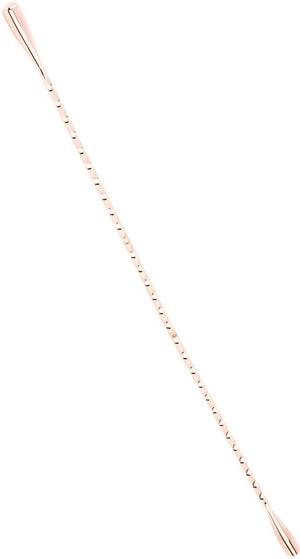 Barfly - 13.1" Copper Plated Stainless Steel Double End Stirrer - M37020CP