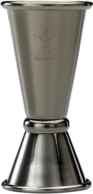 Barfly - 20 ml x 40 ml Black Japanese Style Jigger - M37001BK