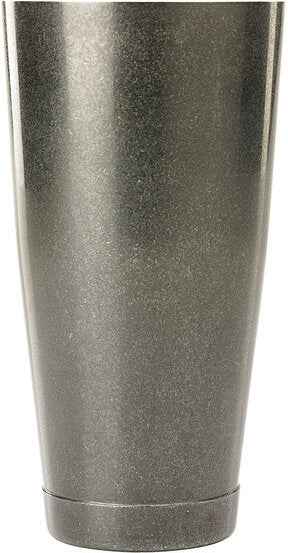 Barfly - 28 Oz Stainless Steel Vintage Black Full Size Cocktail Shaker/Tin - M37008VBK