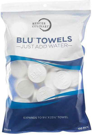 Barfly - BLU® 23.5" x 9.5" Compressed Foodservice Towel, Pack Of 100 - M36005 - DISCONTINUED