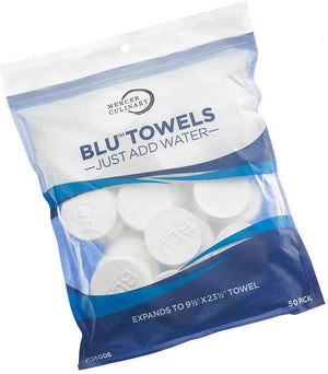 Barfly - BLU® 23.5" x 9.5" Compressed Foodservice Towel, Pack Of 50 - M36006 - DISCONTINUED