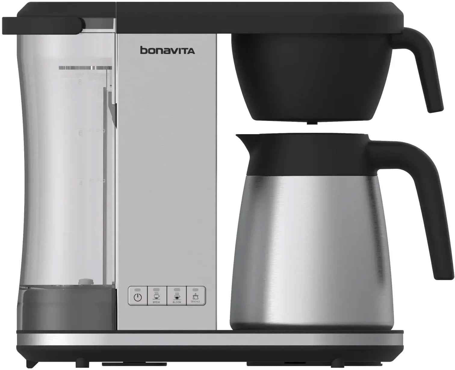 Bonavita - 8-Cup Enthusiast Coffee Brewer Stainless Steel with Thermal Carafe - BVC2201TS