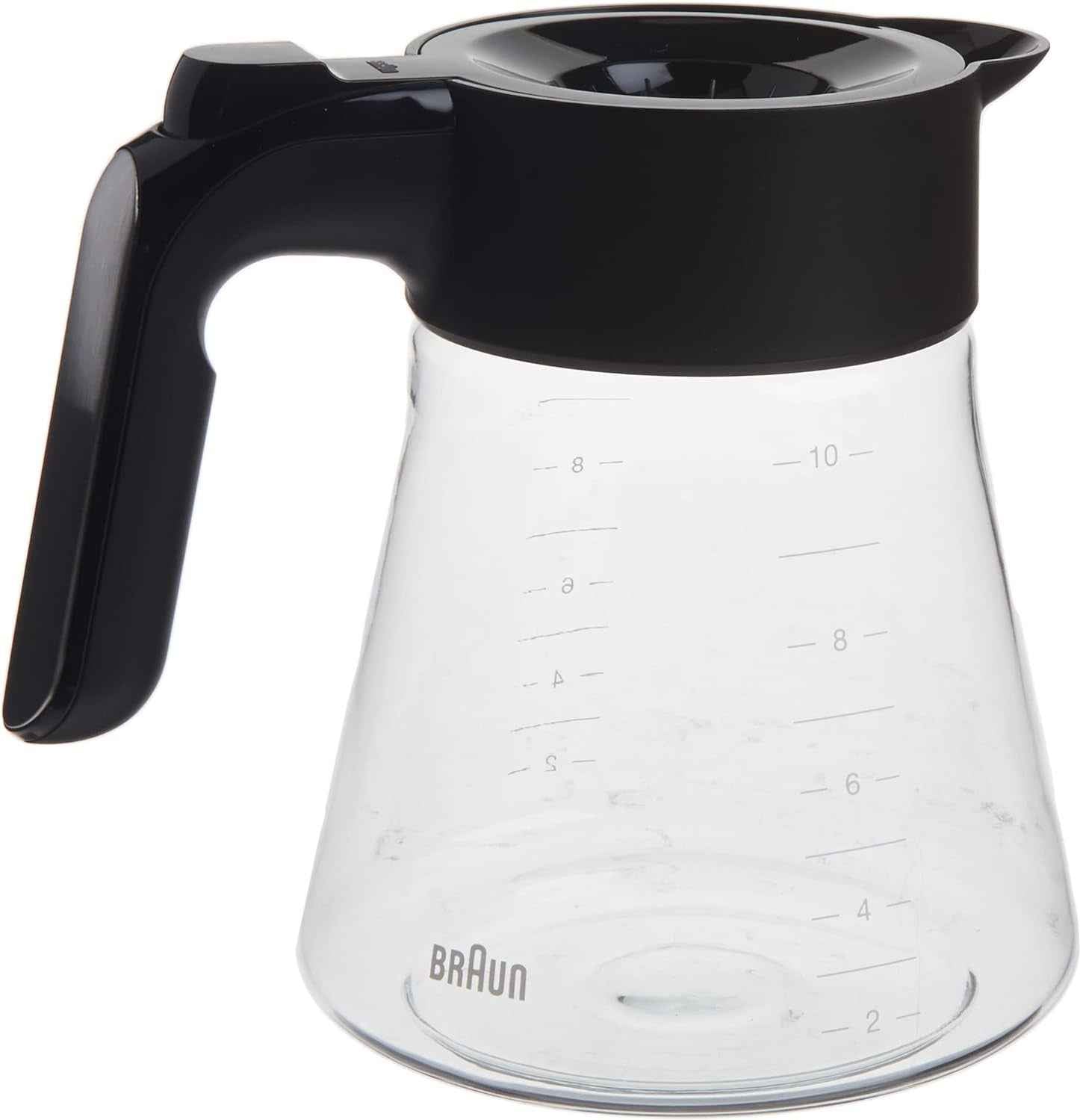 Braun - 10 Cup Black Glass Multi Serve Carafe - BRSC008 - DISCONTINUED