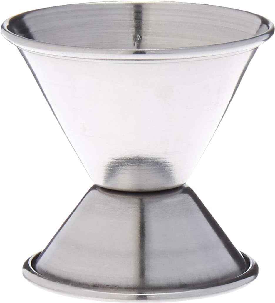 Browne - 0.75-1.5 Oz/22-45 ml Stainless Steel Double Jigger - 1291