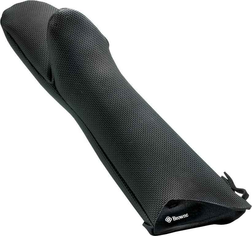 Browne - 15 x 4.5" FLXaPrene Black Puppet Mitt - 5434102