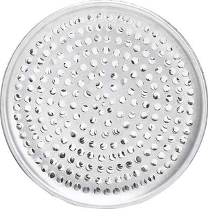 Browne - 8" Aluminum Perforated Pizza Pan - 575348