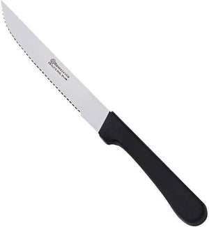 Browne - 9" Stainless Steel Pointed Utility Knife, Pack of 12 - 574330
