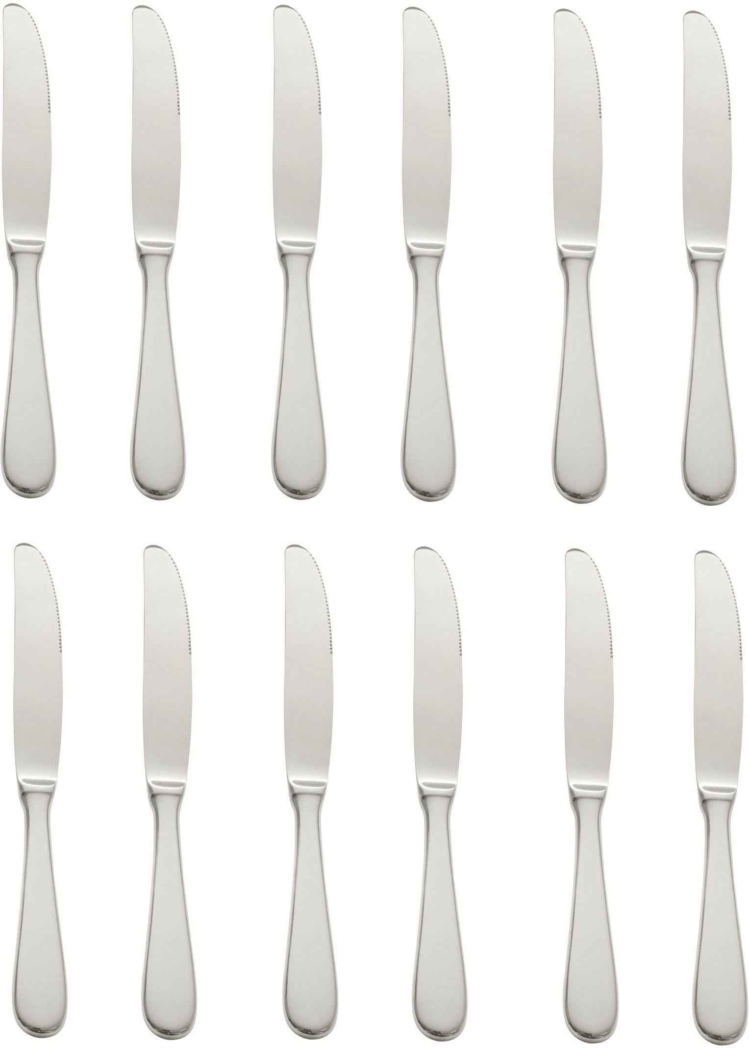 Browne - BISTRO 9.6" Stainless Steel Dinner Knife, Pack of 12 - 502311S