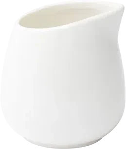 Browne - FOUNDATION 5.4 fl oz Porcelain White Creamer, Pack of 36 - 5630120