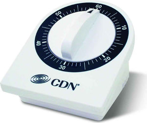 CDN - 60 Minute White Mechanical Timer, Pack of 6 - MTM3 - DISCONTINUED